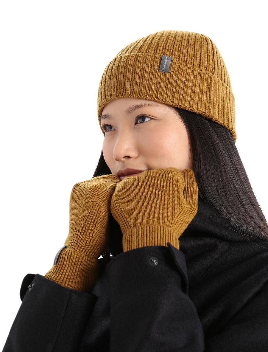 Clove Women's Icebreaker Unisex Merino Rixdorf Gloves | USA 1501VRWD